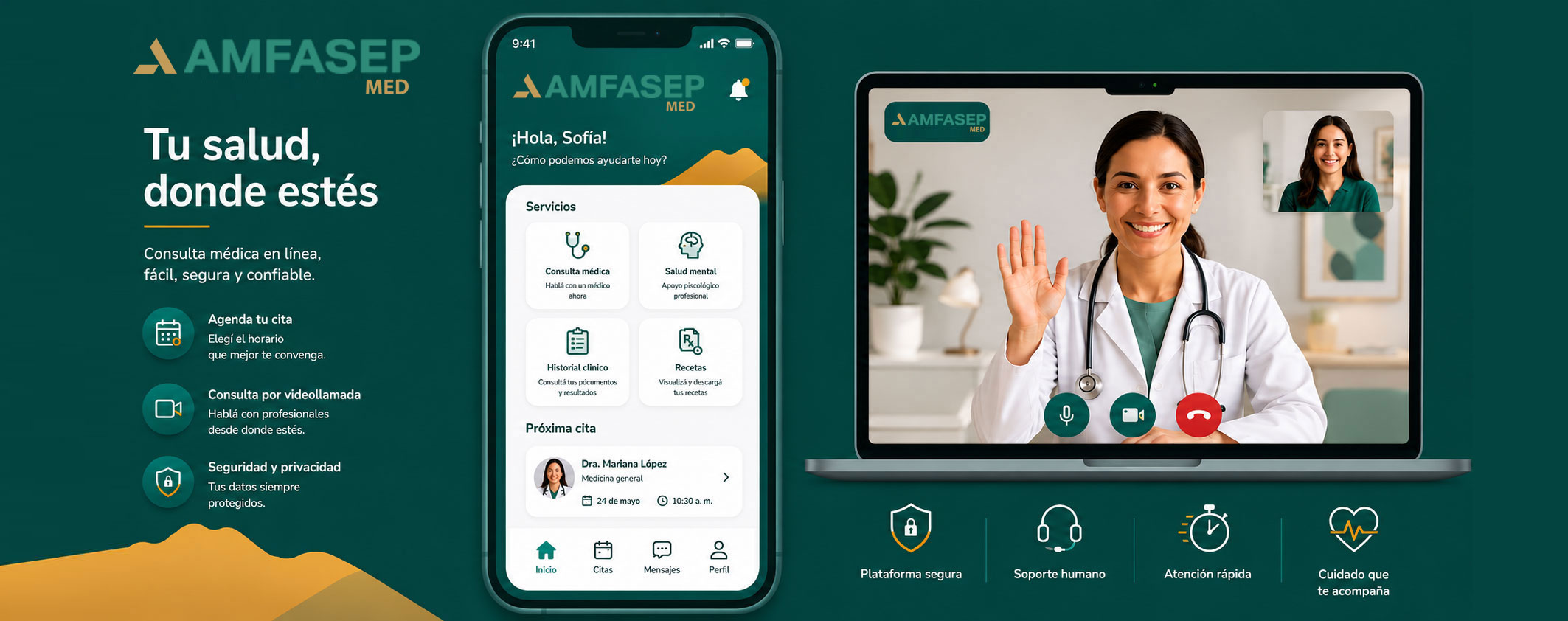 Amfasep fortalece su agenda institucional y de servicios